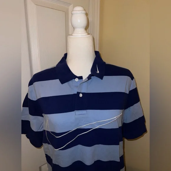 Nike Men's Striped Polo Shirt - Picture 2 of 6